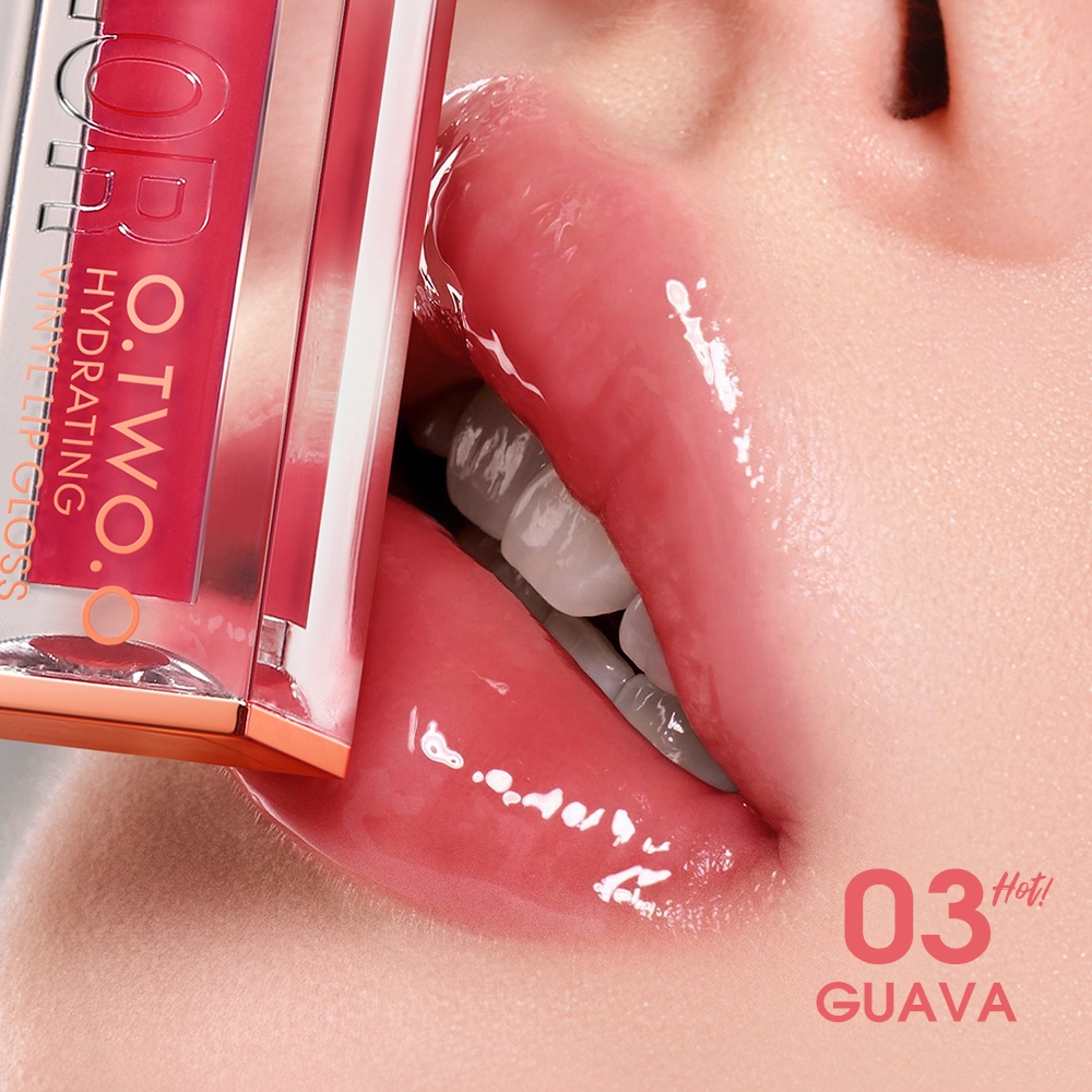 Ảnh O.two.o Lipgloss Tác dụng dưỡng ẩm watery Đế dưỡng ẩm lâu trôi và bóng bóng nhẹ cho nữ Lip Glaze Dưỡng ẩm sáng bóng Lipmakeup 4