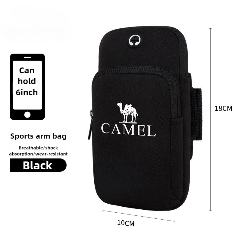 Ảnh Túi đeo cánh tay CAMEL CROWN dùng đựng điện thoại khi chạy bộ dành cho nam và nữ 4