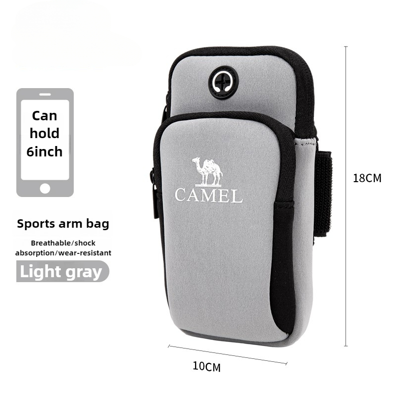 Ảnh Túi đeo cánh tay CAMEL CROWN dùng đựng điện thoại khi chạy bộ dành cho nam và nữ 2