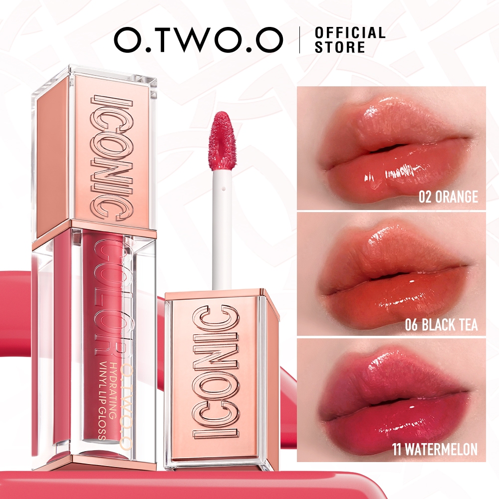 Ảnh O.two.o Hydrating Vinyl Lipgloss Nhẹ Watery Formula Hydrating lipglaze 1