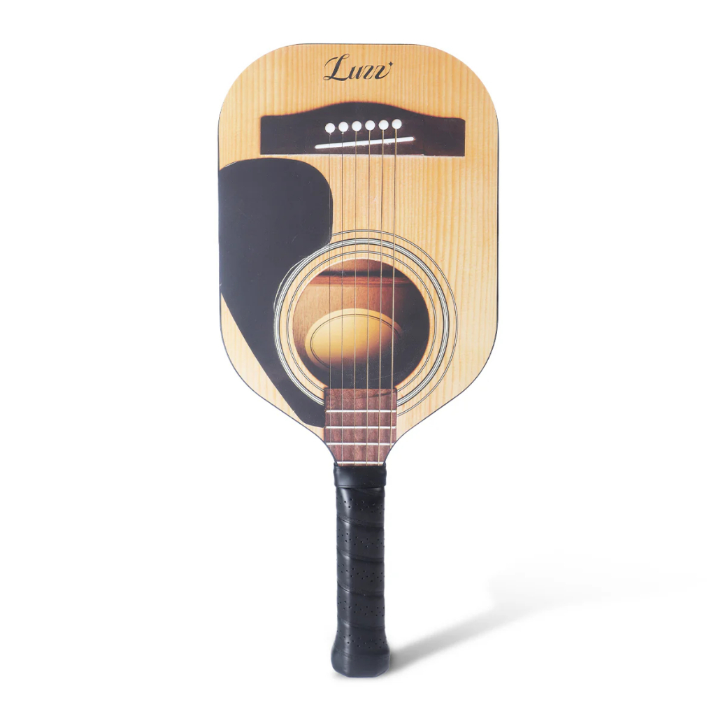 Mái chèo Luzz Pickleball (14mm), làm từ carbon nguyên chất, thiết kế không khung
