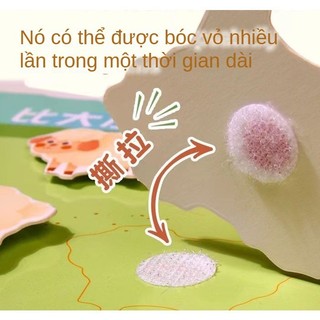 Đồ chơi yên tĩnh Đồ chơi giáo dục mầm non Nhãn dán Đồ chơi giáo dục Khai sáng ma thuật