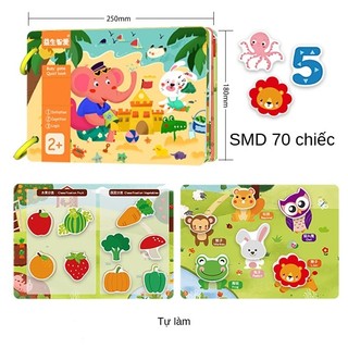 Đồ chơi yên tĩnh Đồ chơi giáo dục mầm non Nhãn dán Đồ chơi giáo dục Khai sáng ma thuật