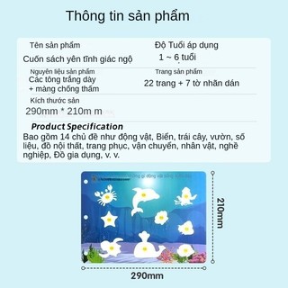 Đồ chơi yên tĩnh Đồ chơi giáo dục mầm non Nhãn dán Đồ chơi giáo dục Khai sáng ma thuật
