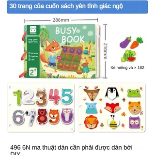 Đồ chơi yên tĩnh Đồ chơi giáo dục mầm non Nhãn dán Đồ chơi giáo dục Khai sáng ma thuật