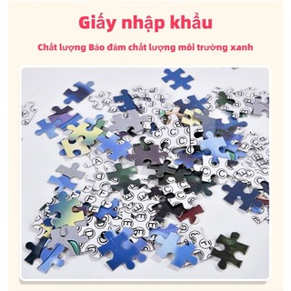 Câu đố ghép hình DIY 1000 miếng ghép hình độ phân giải cao dành cho người lớn & trẻ em Giải nén người lớn pzzle
