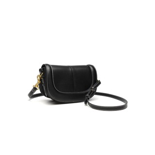 Zara Ladies 2025 Phong Cách Mới Yên Túi Khóa Từ Tính Nắp Túi Đeo Ngang Thời Trang Mùa Đông Túi Đeo Vai Phù Hợp Với