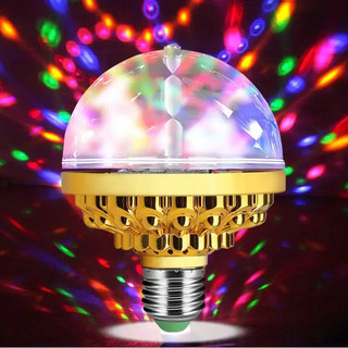 Mini Xoay Ma Thuật Bóng Đèn E27 RGB Chiếu Đèn Tiệc DJ Disco Bóng Đèn Cho Tiệc Gia Đình KTV Thanh Sân Khấu Chiếu Sáng Đám Cưới