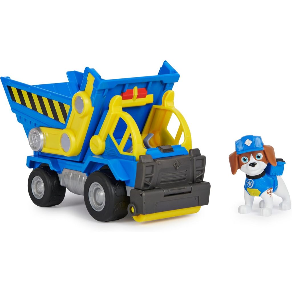Rubble & Crew, Đồ chơi xe tải tự đổ của Wheeler với các bộ phận có thể di chuyển và nhân vật hành động tập thể