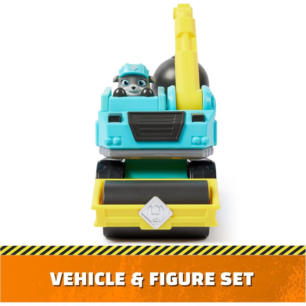 Rubble and Crew, Xe tải đồ chơi phá hủy của Motor với nhân vật hành động và đồ chơi xây dựng có thể di chuyển được