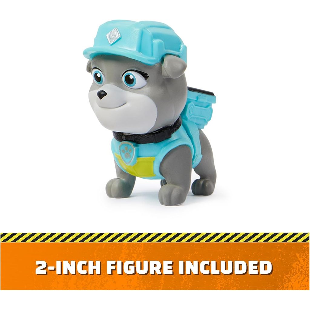 Rubble and Crew, Xe tải đồ chơi phá hủy của Motor với nhân vật hành động và đồ chơi xây dựng có thể di chuyển được