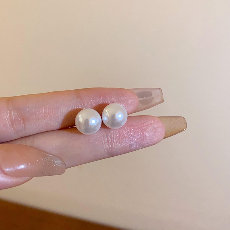 Bông Tai Ngọc Trai Đơn Giản Cao Cấp, Phù Hợp Đi Lại Hàng Ngày