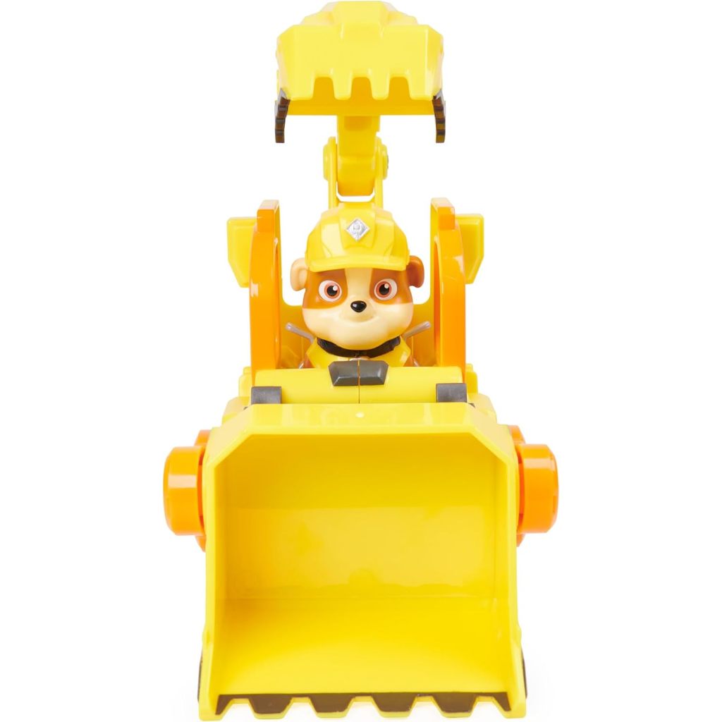 Rubble & Crew, Xe tải đồ chơi xe ủi đất của Rubble với các bộ phận di chuyển và nhân vật hành động sưu tập