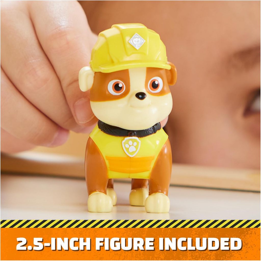 Rubble & Crew, Xe tải đồ chơi xe ủi đất của Rubble với các bộ phận di chuyển và nhân vật hành động sưu tập