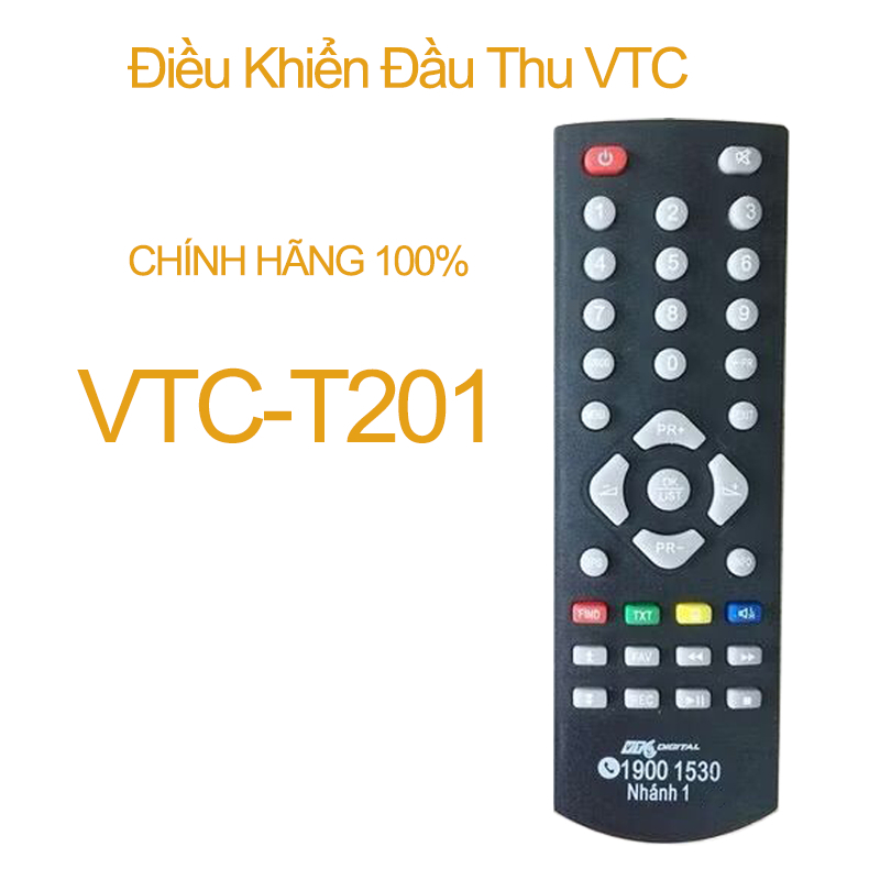 Remote Điều khiển TIVI Set-Top Box VTC-T201 19001530 | Shopee Việt Nam