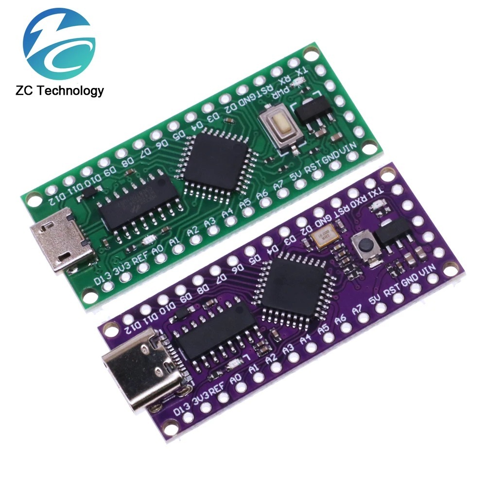 Lgt8f328p-lqfp32 MiniEVB TYPE-C MICRO USB Tương thích với ATMEGA328 ...