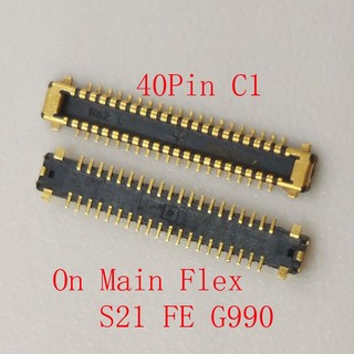 1-5 Chiếc Ăng Ten WiFi Màn Hình Lcd Sạc Usb Flex FPC Kết Nối Cắm Ban Cho Samsung S21 FE Plus Ultra S21FE S21Plus G996F G998 G990U G991 12 40 60 56 Pin Màn Hình Sạc Galaxy
