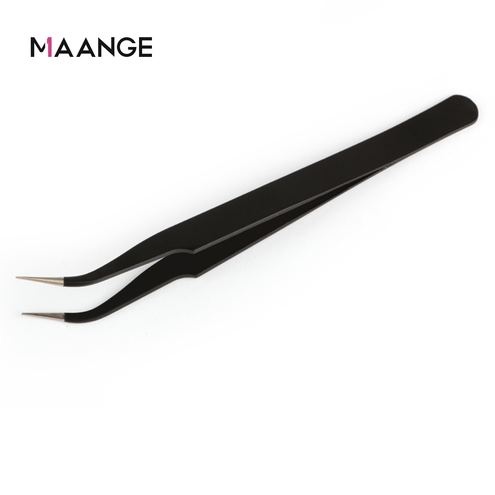 MAANGE Nhíp Gắp lông mi giả bằng thép không gỉ 5581