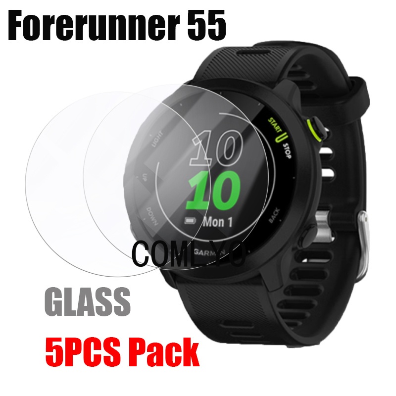 Protecteur D'Écran Verre Trempé Garmin Forerunner 165 - Lot De 4, Anti-Rayures 2.5D