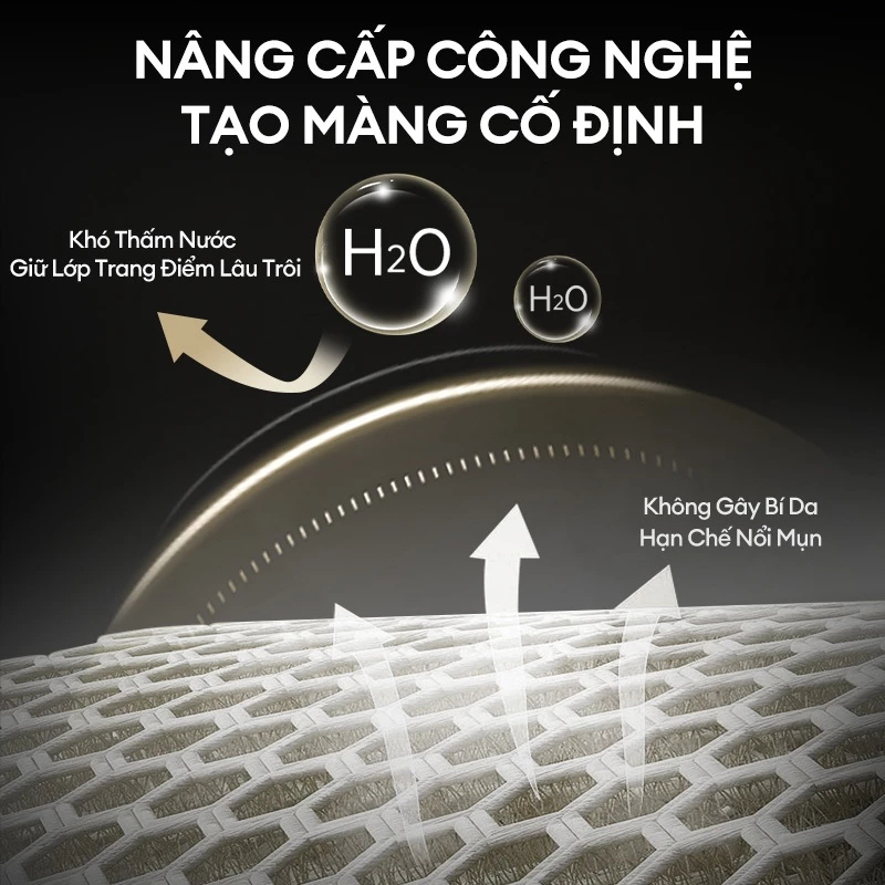 Ảnh Xịt Khóa Đen COLORKEY Tia Sương Mềm Mại Giúp Khóa Chặt Lớp Trang Điểm Phù Hợp Mọi Loại Da 100ml 4