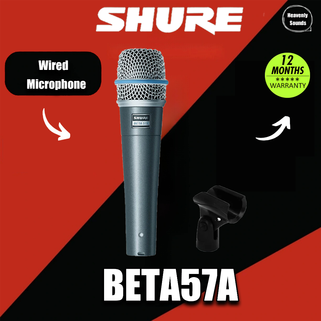 Shure Beta57a Micro Năng Động Supercardioid Beta57 Trống Gõ Nhạc Cụ Mic ...
