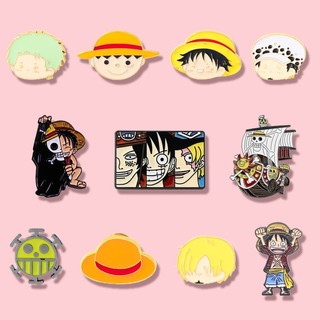Huy Hiệu Cài Áo Hình Nhân Vật Phim One Piece