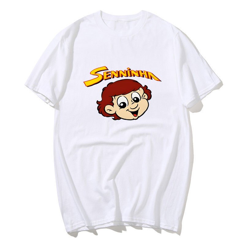 Hiếm Vintage thập niên 90 Ayrton Senna Senna Deadstock Áo thun Ayrton Senna Foundation Tee Áo Sơ Mi Cotton Tay Ngắn Nam Tee