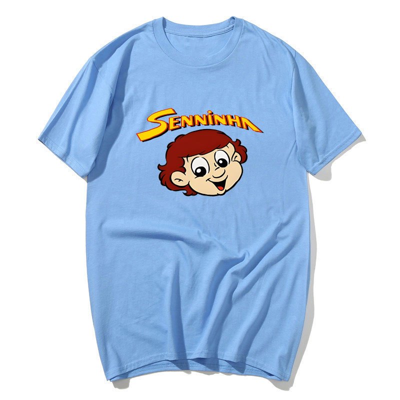 Hiếm Vintage thập niên 90 Ayrton Senna Senna Deadstock Áo thun Ayrton Senna Foundation Tee Áo Sơ Mi Cotton Tay Ngắn Nam Tee