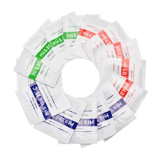 15 Chiếc PH Đo Hiệu Chỉnh Dung Dịch Đo Độ PH Bột Đệm PH 4.01 / 6.86 / 9.18 / 7 / 10.01 Cho Máy Đo ph