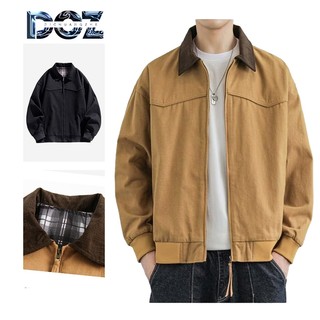 Áo khoác nam DICHUANGZHE American Retro Loose Baseball Đồng phục