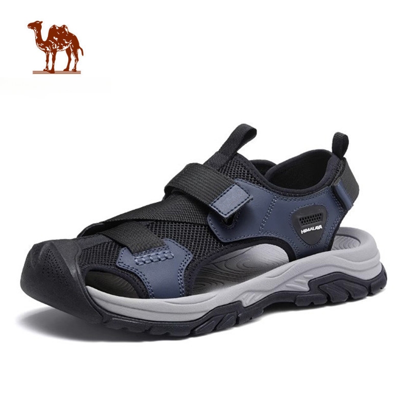 Ảnh Giày nam CAMEL CROWN dép mũi kín chống va chạm giày đi biển thể thao thông thường dép ngoài trời 1