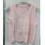 Milyfashion Dệt Kim Mùa Hè Phong Cách Mới Mỏng Sản Phẩm Mới Hàng Dệt Kim Top Chữ Ngắn Dập Nổi Áo yếm Không Tay