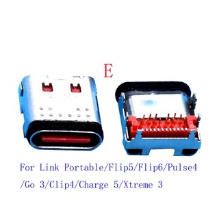 2-5 Chiếc Sạc Sạc Đầu Nối USB Cắm Cho JBL Charge Flip 2 3 4 5 6 Go Pulse Xtreme Clip E3 Link 10 Bluetooth Flip2 Charge4 Flip5 Flip6 Flip4 Flip3 Plulse2 Charge3 Loại C