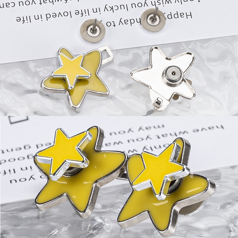 [Yunyuan] Khóa thắt lưng ngôi sao nhỏ đa phong cách Thắt lưng có thể tháo rời Bộ điều chỉnh đàn hồi Bộ điều chỉnh quần áo thời trang cỏ ba lá bốn lá
