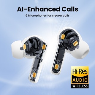 Tai nghe Bluetooth HiTune T6s Ugreen chống ồn chủ động ANC -52dB thời lượng pin 30 giờ