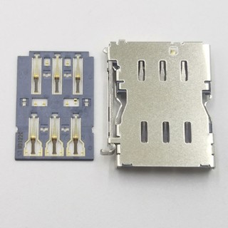 2-10bộ Đầu Đọc Thẻ Sim Khe Cắm Khay Giá Đỡ Đầu Nối Cắm Ổ Cắm Cho Galaxy S21 Plus FE S22 S23 S24 Ultra S21FE G991 G996 G990 S906 S901 S908 S911 S916 S918 S711 S921 S928 S926 S721
