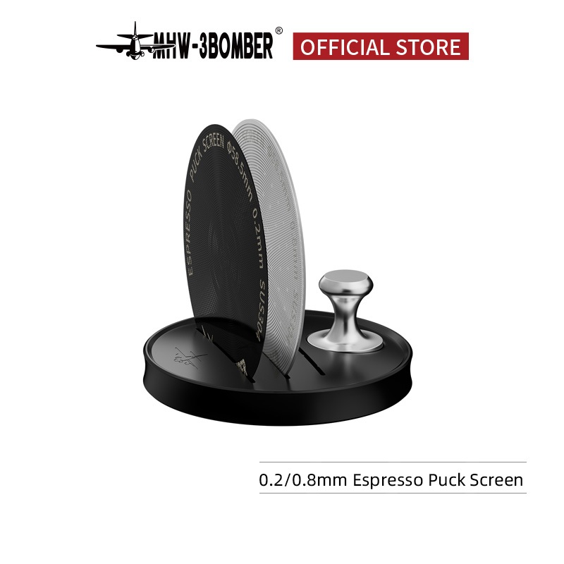 MHW-3BOMBER 0.2/0.8mm Espresso Puck màn hình kim loại cà phê lọc Tái sử ...