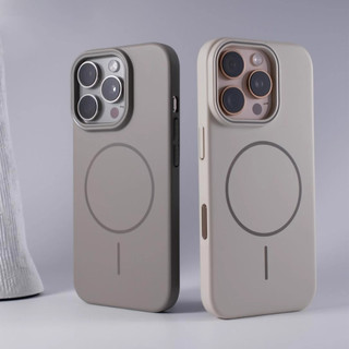 Thân thiện với da cảm giác phù hợp với vỏ điện thoại mờ từ tính tương thích cho iPhone 16 Pro MAX 15 14 13 12 11 Pro MAX 12mini 13mini 14 / 15 / 16plus XR X XS MAX chống sốc chống rơi lưng cứng