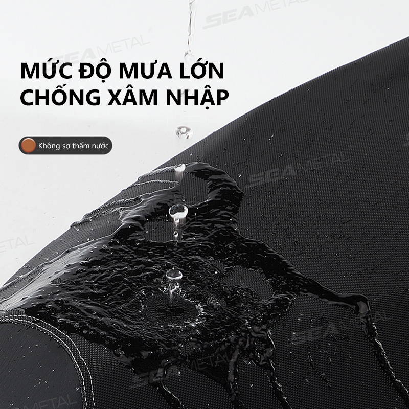 bọc yên xe máy SEAMETAL chống nắng thời trang tiện dụng các loại xe đều dùng được