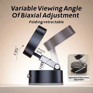 360° Xoay Hai Mặt Chân Không Từ Tính Gắn Xe Hấp Phụ Giá Đỡ Lười Đa Năng Có Thể Gập Lại Giá Đỡ Điện Thoại