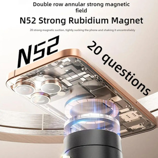 360° Xoay Hai Mặt Chân Không Từ Tính Gắn Xe Hấp Phụ Giá Đỡ Lười Đa Năng Có Thể Gập Lại Giá Đỡ Điện Thoại