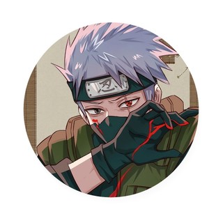 Anime Naruto Kakashi Sasuke Obito Huy Hiệu Nút Cài Áo Cosplay Bộ Sưu Tập Đồ Chơi Túi Trang Trí Quà Tặng