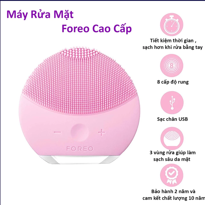 Máy Rửa Mặt Cao Cấp Rung Sóng Siêu Âm Sonic 4.0 - Máy Rửa Mặt Sạch Sâu Da Mặt-cho mọi loại da