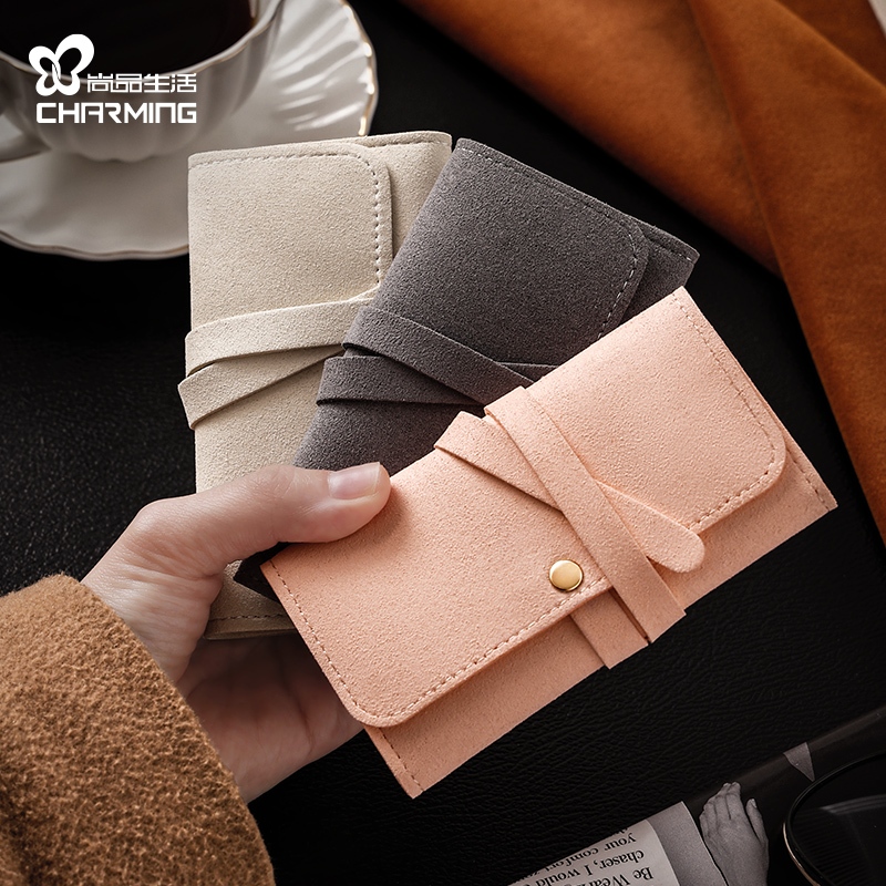 Du Lịch Trang Sức Tổ Chức Trang Sức Bao Bì Túi Quà Tặng Đính Hôn Nhung Trang Sức Tổ Chức Cho Dây Chuyền Nhẫn Quà Tặng Cho Nữ