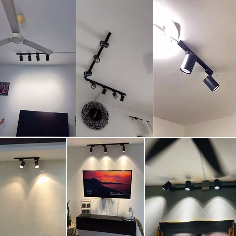 Đèn Rọi Ray COB đèn trần, ánh sáng tại chỗ,đèn ống bơ,Gắn Trần Nhà Trang Trí Nội Thất 12W 20W 30W 40W , siêu sáng dùng cho phòng khách,được sử dụng cho cửa hàng quần áo / sơn / trưng bày / phòng / hội trường / đèn chiếu sáng nhà hàng