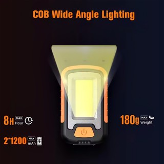 Đèn làm việc đa chức năng COB Đèn pin LED có thể sạc lại Sửa chữa ô tô di động Đèn khẩn cấp