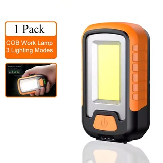 Đèn làm việc đa chức năng COB Đèn pin LED có thể sạc lại Sửa chữa ô tô di động Đèn khẩn cấp