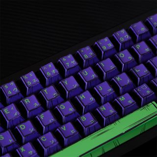 Keycaps Phong Cách Truyện Tranh PBT Dye-sub Cherry Profile Keycap Custom Keycaps Tương Thích Với Bàn Phím Bố Trí 60 / 61 / 63 / 64 / 68