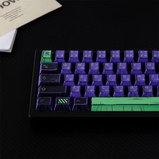 Keycaps Phong Cách Truyện Tranh PBT Dye-sub Cherry Profile Keycap Custom Keycaps Tương Thích Với Bàn Phím Bố Trí 60 / 61 / 63 / 64 / 68