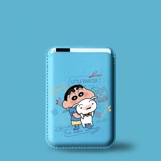 Chó Dễ Thương Crayon Shinchan Họa Tiết Ví Đựng Thẻ Cho iPhone 15pro 15promax 14 14promax 14 Pro 16 16plus 16 Pro Max 13 12Pro 11